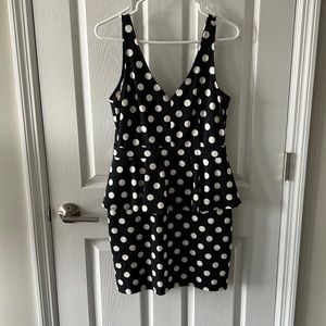 NWT H&M Peplum Mini Dress